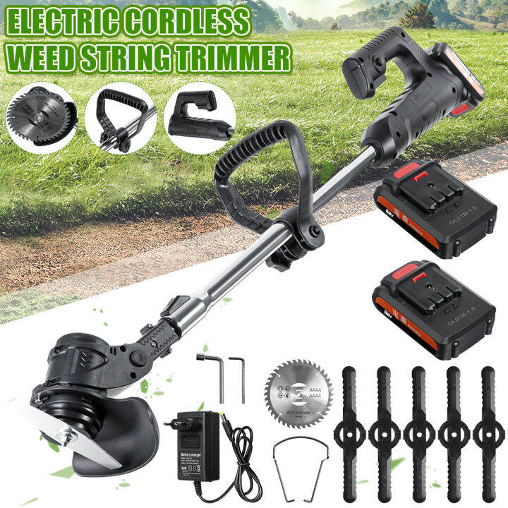 【grass cutter machine】88V Electric Cordless Lawn Mowers 1000W High