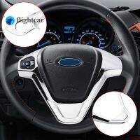 Flightcar ปลอกสติ๊กเกอร์ทริมพวงมาลัยรถยนต์4สีสำหรับ Ford Ecosport 2013 ~ 2017รุ่น1st สำหรับอุปกรณ์เสริม Fiesta 2009-2014