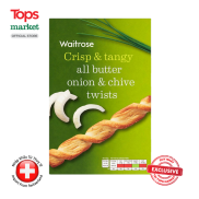 Bánh Bơ Hành Tây Và Hẹ Tây Dạng Xoắn Waitrose & Partners 125G