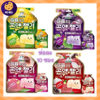 ?พร้อมส่งทุกรสชาติ เยลลี่ญี่ปุ่น? รสผลไม้ ห่อ 10 ชิ้น KONJAC Jelly ขนมเจลลี่ เยลลี่บุก ขนมญี่ปุ่น เยลลี่ เจลลี่ ขนมบุก ขนมนำเข้า พุดดิ้ง ขนม ผลไม้ เจลลี่ บุก