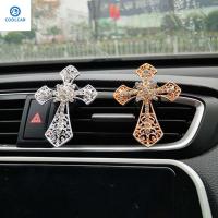 COOLCAR คลิปน้ำหอมปรับอากาศในรถยนต์แบบ Car Car กลิ่นหอมของการแต่งกลิ่นใน Car Jesus Cross Christian น้ำหอมปรับอากาศน้ำหอมที่หนีบน้ำหอมติดรถยนต์