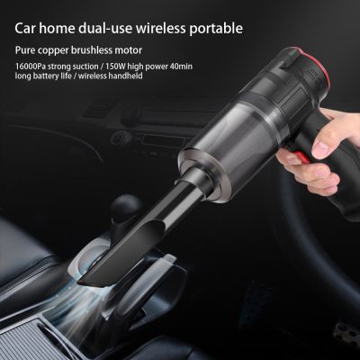 13000PA Wireless Car Handheld Vacuum Cleaner Portable Powerful Suction Smart Cordless Interior Accessories For Car Home