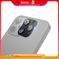 [Hoco ของแท้ ] ฟิล์มถนอมเลนส์กล้องiPhone 14 iphone 12 ชนิดกระจกนิรภัยแบบเต็มเลนส์ Hoco A18  iPhone camera lens protector tempered film ประกันโดย Hoco Thailand
