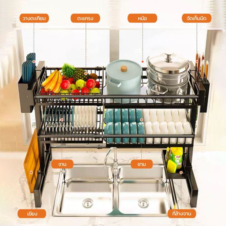 ชั้นเสริมอ่างล้างจาน-ที่จะเพิ่มพื้นที่ในห้องครัวของคุณให้มีพื้นที่มากขึ้น-สามารถปรับขนาดได้ตามความต้องการ