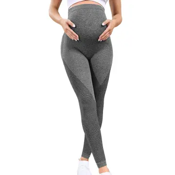 High Waist Pregnancy Leggings Skinny Maternity Clothes for