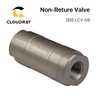 Cloudray SNS Non-Reture Valve LCV-08 Pneumatic Component Check Valve Port Size G1/4 11.7mm Air Media for CNC Air System