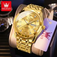 ZZOOI OLEVS Gold Men Watch Business Date Watch for Men Luxury Sport Quartz Watches Waterproof Luminous Wristwatch Relogio Masculino