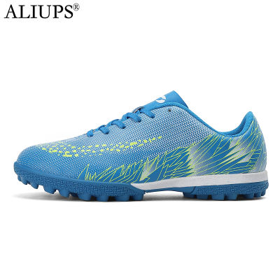 ALIUPS Size 32-45 Men Football Boots Kids TF Soccer Shoes Boy Girl Sneakers Trainers Soccer Cleats zapatos de futbol