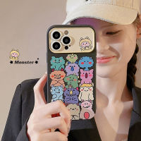 เคสโทรศัพท์กันกระแทกป้องกันกล้องสำหรับ IPhone 11 14 13 12 Pro Max 7Plus 8 Plus XR XS X ฝาครอบหลังซิลิโคนแบบหนา