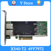 Y Store สำหรับ IBM สำหรับ IN X540-T2 49Y7972 Sun 7070006 Server Dual-Port 10-Gigabit อะแดปเตอร์เครือข่ายไฟฟ้า Fast Ship