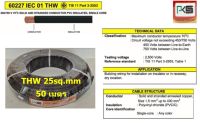 PKS สายไฟ THW 1x25 sq.mm. (50เมตร)