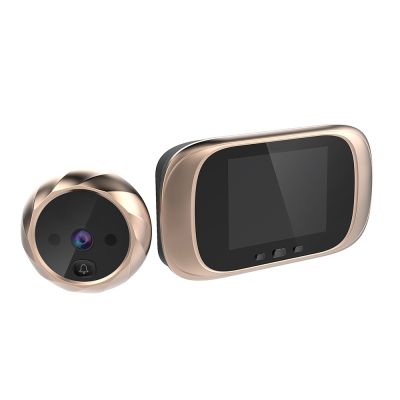 ✁ LCD Digital Doorbell 2.8 Inch Color Screen 90 Degree Door Eye Doorbell Electronic Peephole Door Camera Viewer Outdoor Door Bell