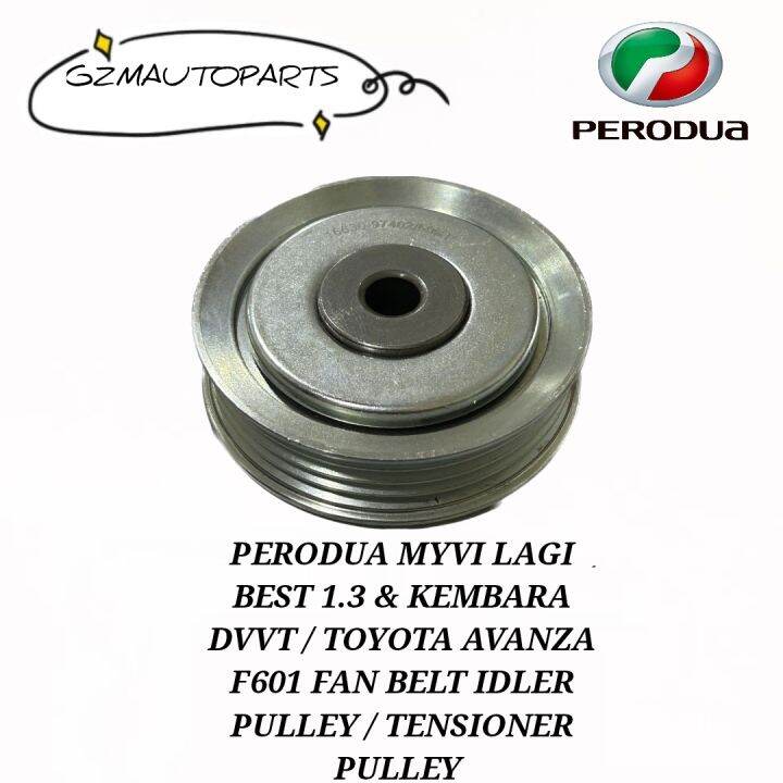 PERODUA MYVI LAGI BEST 1.3 & KEMBARA DVVT / TOYOTA AVANZA F601 FAN BELT