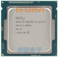 ZZOOI Intel XEON E3-1231V3 1231 V3 3.40GHz Quad-Core E3 1231V3 8MB DD R3 DDR3L-1600 LGA 1150 TPD 80W  Free Shipping