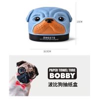 (สินค้าคุณภาพ ส่งจากไทย) พร้อมส่งไทยBobby กล่องทิชชู่ กล่องใส่ทิชชู่ กล่องใส่ทิชชู  ติดรถ ตั้งโต๊ะ เนื้อดี สวยจริงไม่จกตา