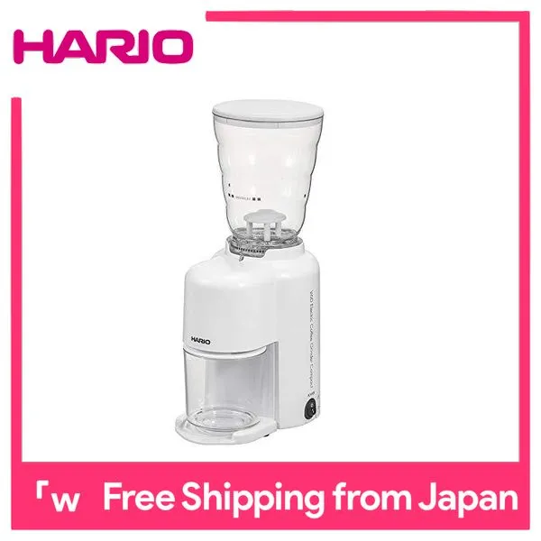 HARIO HARIO V60 Electric Coffee Grinder Compact White EVC8W Lazada PH
