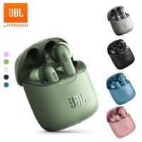 【Audio player】 ดั้งเดิมปรับแต่ง JBL 220TWS ไร้สาย T220หูฟังบลูทูธหูฟัง TWS เสียงเบสสเตอริโอหูฟังหูฟังชุดหูฟังเคสชาร์จ