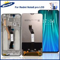 Original 6.53 For Xiaomi Redmi Note 8 Pro LCD Display Touch Screen Digitizer Assembly For Redmi Note 8Pro Repair Parts withframe