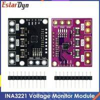 โมดูล INA3221สามช่องสัญญาณการวัดด้านสูงตัวตัดและอุปกรณ์ตรวจแรงดันไฟฟ้าบัสที่รองรับ I 2C และ SMBUS