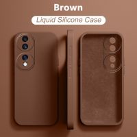 Original Liquid Silicone Phone Case For Honor70 Honor50 Honor 70 honor 50  90 Fashion Case Square Full Protection Cover Phone Cases