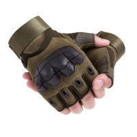 Mens and Womens Tactical Gloves Outdoor Cycling Mountaineering Fighting Training Equipment Military Gym Half-finger Gloves