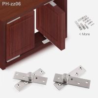 1 Pcs 360 Degrees Rotation AxisThickened Stainless Steel Up and Down Wood Doors Hinges Location Shaft Furniture Hinge Hidden