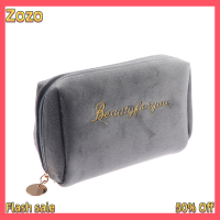 Zozo ✨Ready Stock✨ Velvet Organizer ลิปสติกเดินทางเครื่องสำอางกระเป๋ากล่องกระเป๋ากระเป๋า Beauty Case Makeup BAG