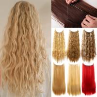 【CW】 Extensions Hair   Extension Wavy - Synthetic Clip Aliexpress