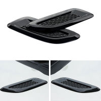 สำหรับ Land Rover Discovery Sport 4 LR4 Freelander 2สำหรับ Range Rover Evoque รถภายนอก Hood Air Outlet Vent Wing Trim สีดำ