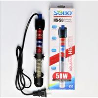 ?โปรโมชั่นพิเศษ? ฮีตเตอร์ปรับอุณหภูมิในตู้ปลา SOBO HS-50W  ปั๊มน้ำ ตู้ปลา ปั๊มลม KM11.7574[ส่งฟรีไม่มีขั้นต่ำ]