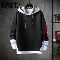 Autumn Men Hoodies Sweatshirts Men Long Sleeve Hip Hop Harajuku Hoodies Pullover black and white hoodies men Japanese Streetwear