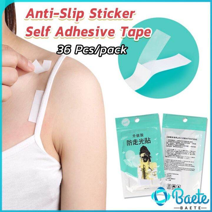 Baete 36Pcs/Pack Underwear Strap Antislip Double Sided Tape Clothing