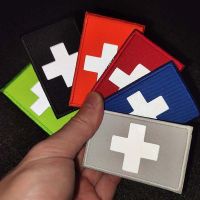 hotx【DT】 Reflective Morale And LoopEmblem Embroidery BadgeFirst Aid Medic