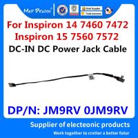 สายแจ็คไฟฟ้า DC สำหรับแล็ปท็อปแบบสแตนด์อโลนสำหรับ Dell INSPIRON 14 7460 7472 15 7560 7572 JM9RV 0JM9RV