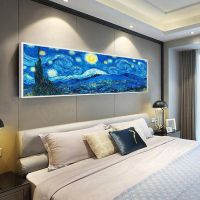 DIY Diamond Painting Van Goghs Starry Sky 5D Full Round Diamond Dome Decoration Painting