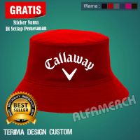 หมวกบักเก็ต ลาย Callaway GOLF CALAWAY แบบเรียบง่าย สําหรับผู้ชาย และผู้หญิง