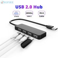 USB 2.0 Hub Multi USB Splitter Adapter 4 Ports High Speed Transmission Multiple USB2.0 Extender For PC Laptop USB Hubs