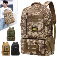 50L Nylon Tactical Backpack Military Backpack Waterproof Army Rucksack Outdoor Camping Hiking Fishing Large Capacity Bags