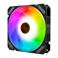 1/3Pcs 12 Single Color 120mm Fans RGB Light Remote Control Radiator Computer Case Cooler CPU Small 6pin Universal Fans