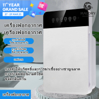 Maloryจัดส่ง 3 ถึง 5 วัน⭐เครื่องกรองอากาศ เครื่องฟอกอากาศเครื่องฆ่าเชื้อในครัวเรือน,ฆ่าเชื้อด้วยประจุลบกำจัดหมอกควันควันฝุ่น PM2.5