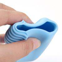 Flexible Silicone Mini Cleaning Washing Scrub Brush Hand-held Washboard Antiskid