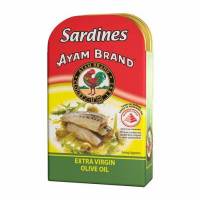 Sardines in Extra virgin olive oil 120g - Ayam