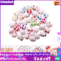 Eshopdeal【Ready Stock】 200 ชิ้น DIY หัวกะโหลกลูกปัดหลวม Spacer ลูกปัดเครื่องประดับทำอุปกรณ์