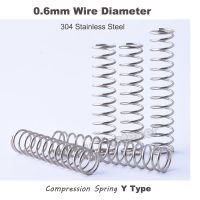 0.6mm Wire Diameter Compression Spring Y Type 304 Stainless Steel Y type Small Compression Spring Cylidrical Coil Spring Steel