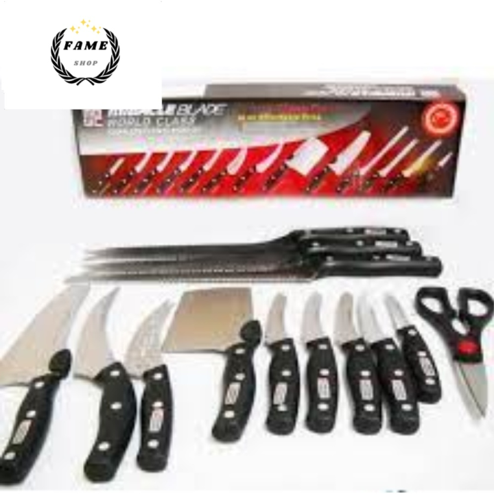Miracle Blade World Class 13pcs Knife Set Lazada PH