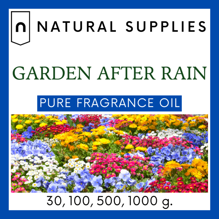 garden-after-rain-fragrance-oil-หัวน้ำหอมสำหรับทำเทียนหอม-หัวน้ำหอมทำสบู่-สเปรย์ฉีดห้อง-เครื่องสำอาง