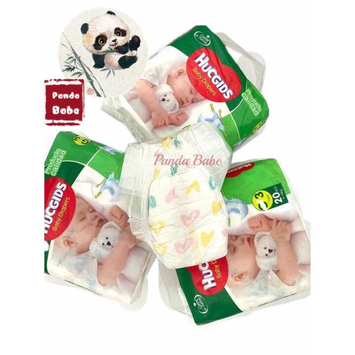 【READY STOCK】 ☉Panda Babe Shop Higgieds baby diapers Huggids Natural