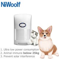 【Be worth】 เครื่องตรวจจับที่เหมาะสม433MHz Wifi/gsm 25Kg เซ็นเซอร์สัตว์กันขโมยด้านล่างระบบ Motion PET สำหรับบ้าน