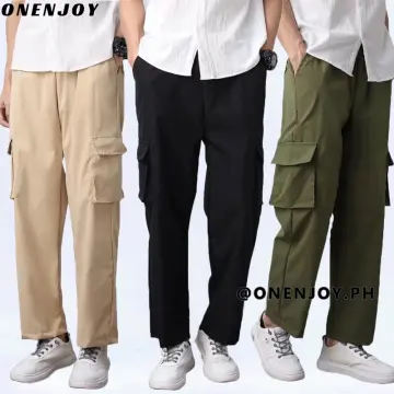 MPJ Cargo Pants 6 Pocket Straight Pants OverSize Pants for man