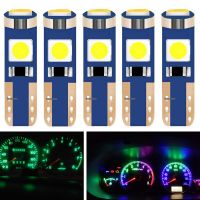 5pcs T5 W3W W1.2W 70 73 74 79 85 Super bright 3030 LED Car Dashboard warming indicator Wedge Light Bulb Auto Instrument Lamp 12V